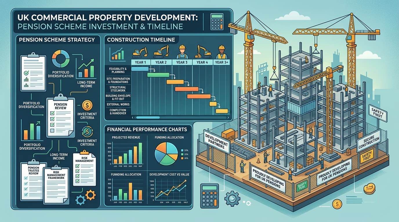 Commercial property development funded through SSAS pension scheme
