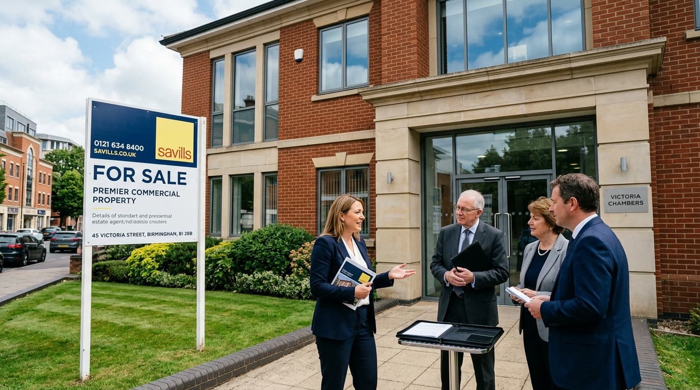 Sold commercial property sign representing successful SSAS property exit