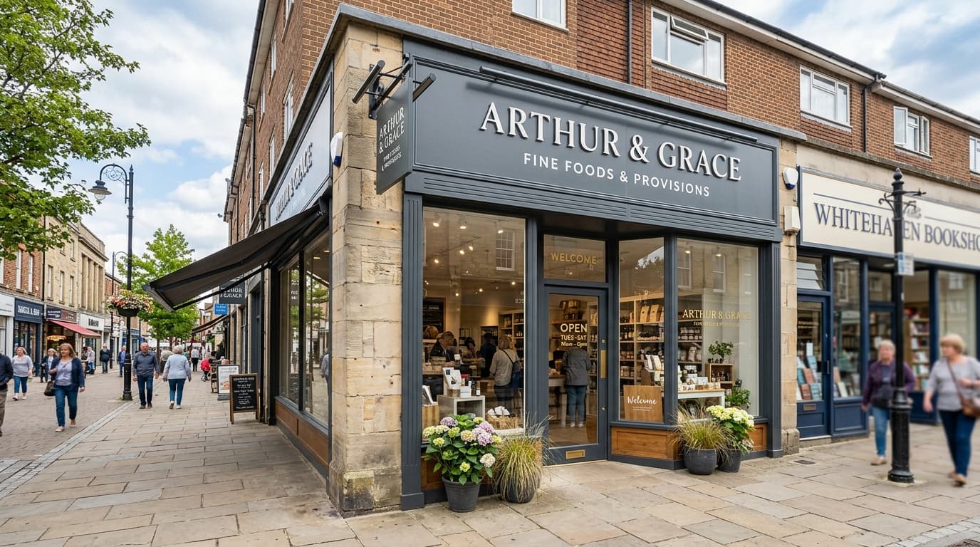 UK retail premises and high street shop as a SSAS pension investment