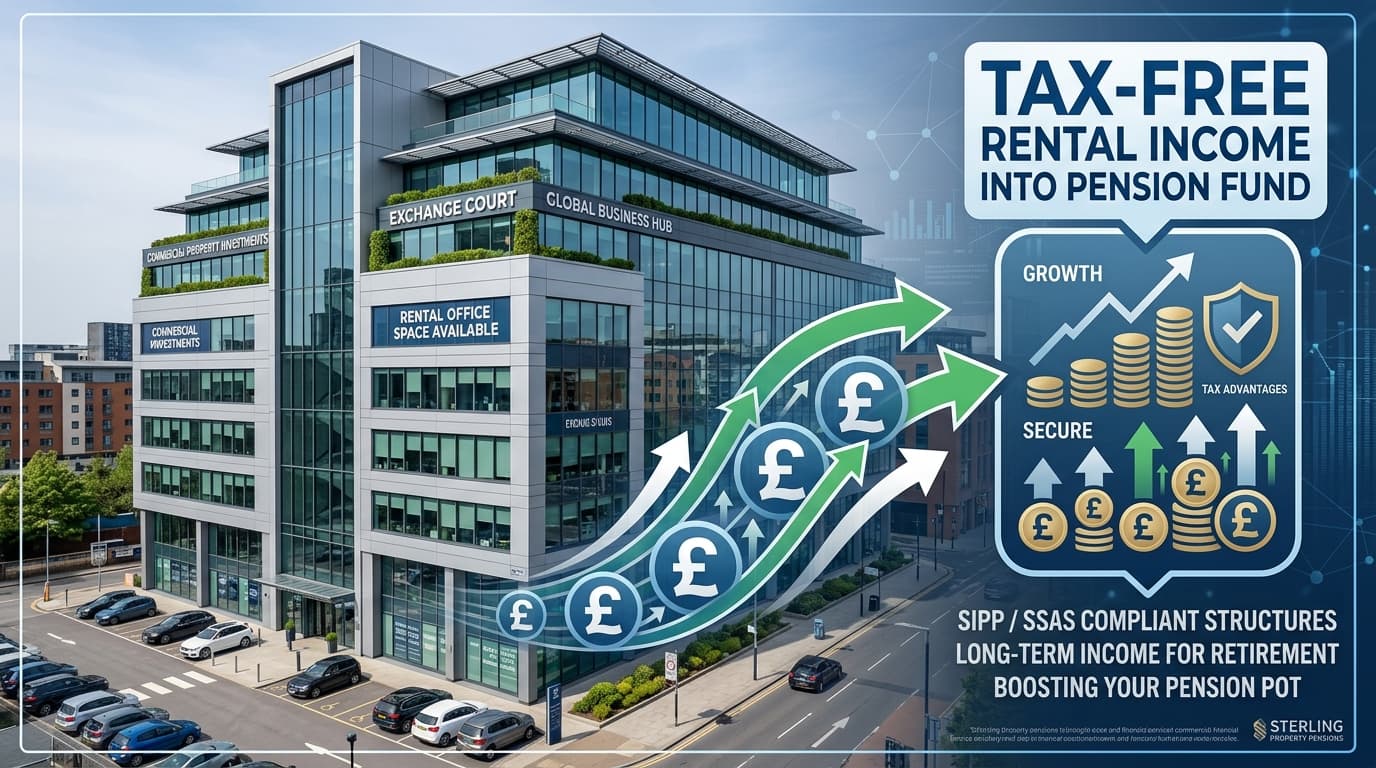Commercial property generating tax-free rental income inside a SSAS pension scheme