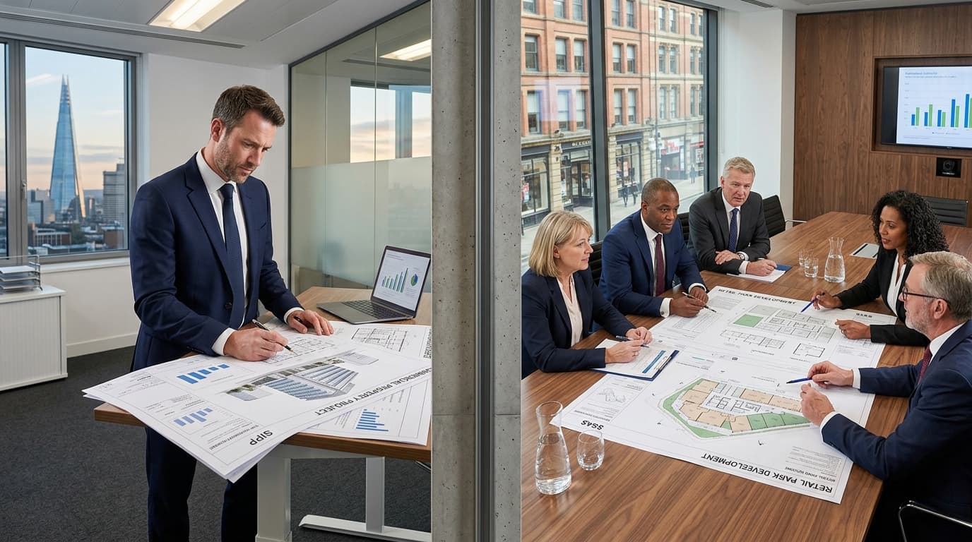 Two pension scheme documents side by side showing SSAS and SIPP comparison